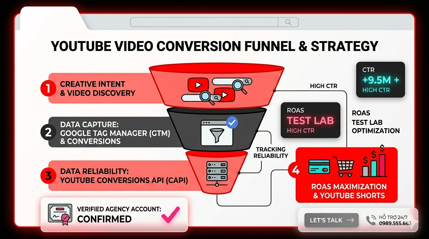 YouTube Ads Marketing Funnel