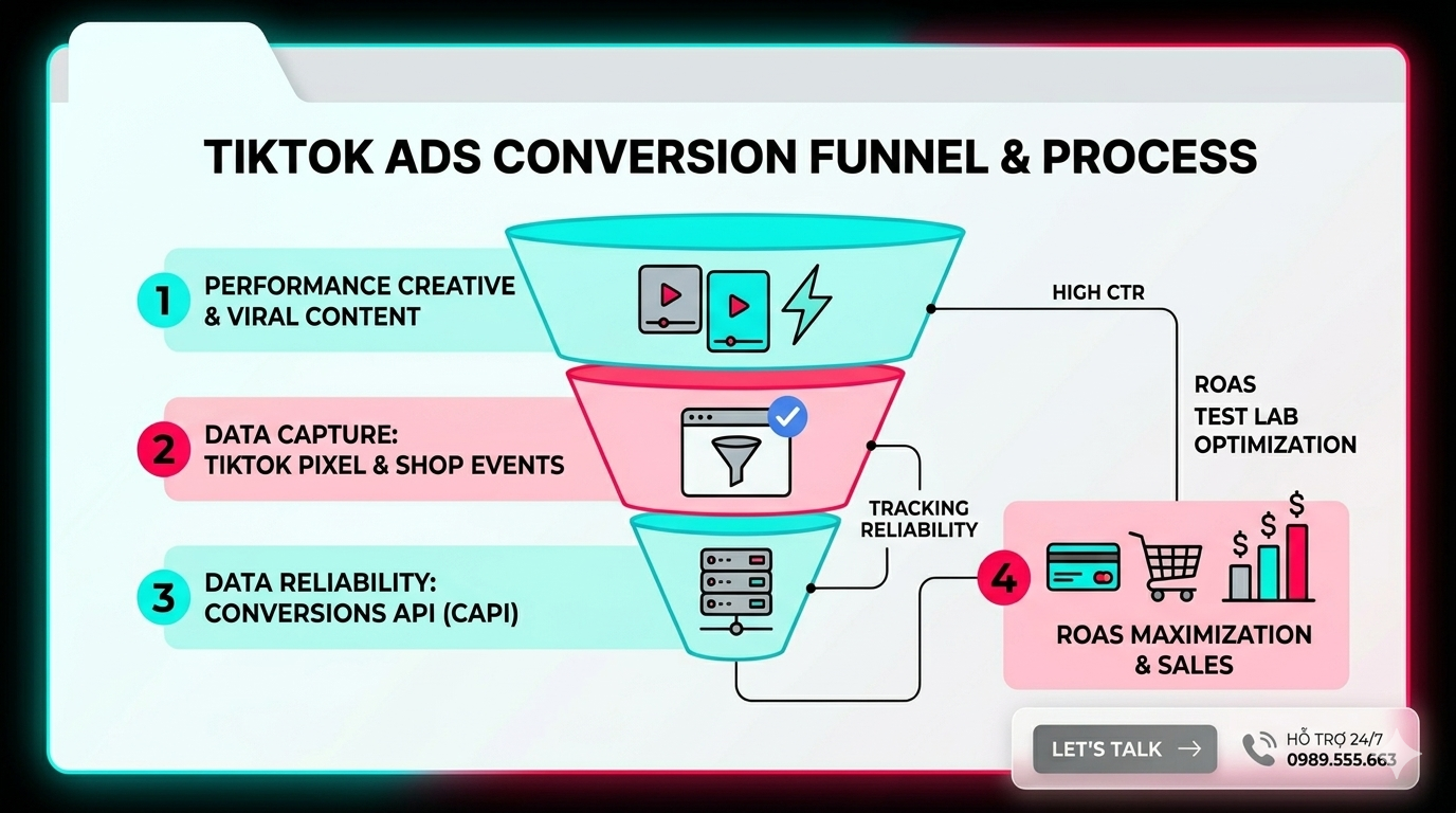 TikTok Ads Marketing Process